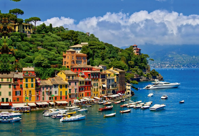 Premium Textil-Leinwand Portofino