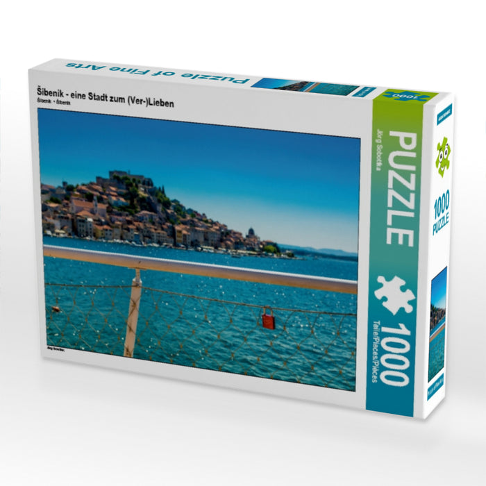 Šibenik - eine Stadt zum (Ver-)Lieben 1000 Teile Puzzle quer - CALVENDO Foto-Puzzle'
