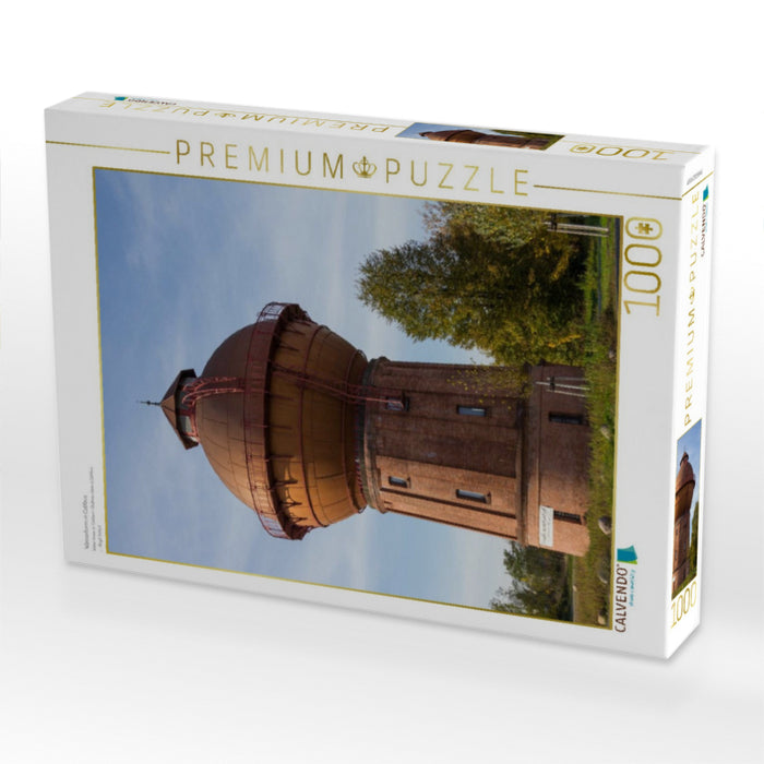 Wasserturm in Cottbus - CALVENDO Foto-Puzzle'
