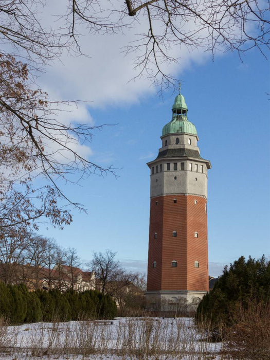 Wasserturm in Finsterwalde - CALVENDO Foto-Puzzle'