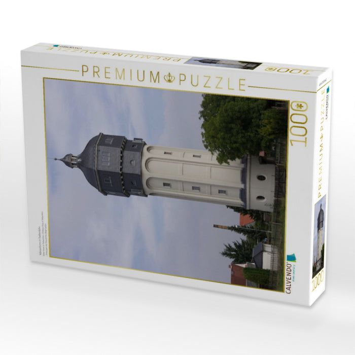 Wasserturm in Siebenlehn - CALVENDO Foto-Puzzle'