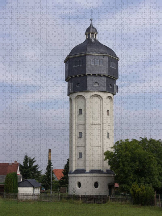 Wasserturm in Siebenlehn - CALVENDO Foto-Puzzle'