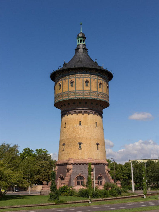 Wasserturm in Halle / Saale - CALVENDO Foto-Puzzle'