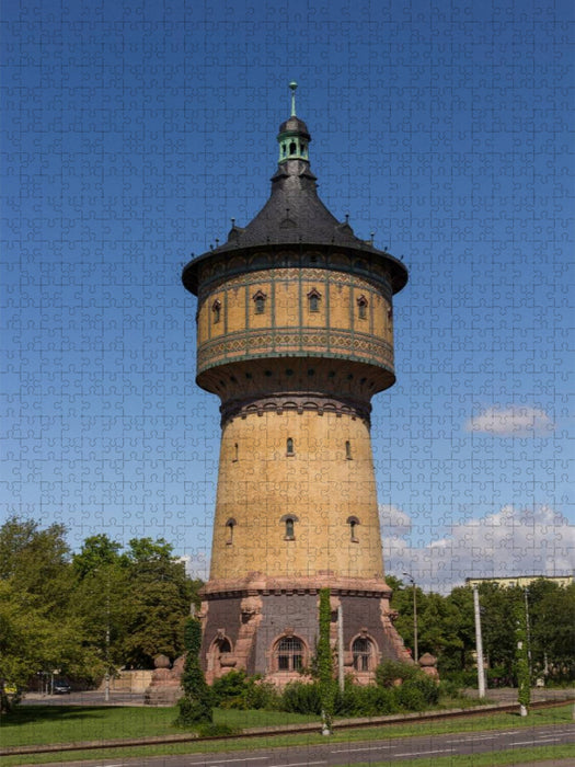 Wasserturm in Halle / Saale - CALVENDO Foto-Puzzle'