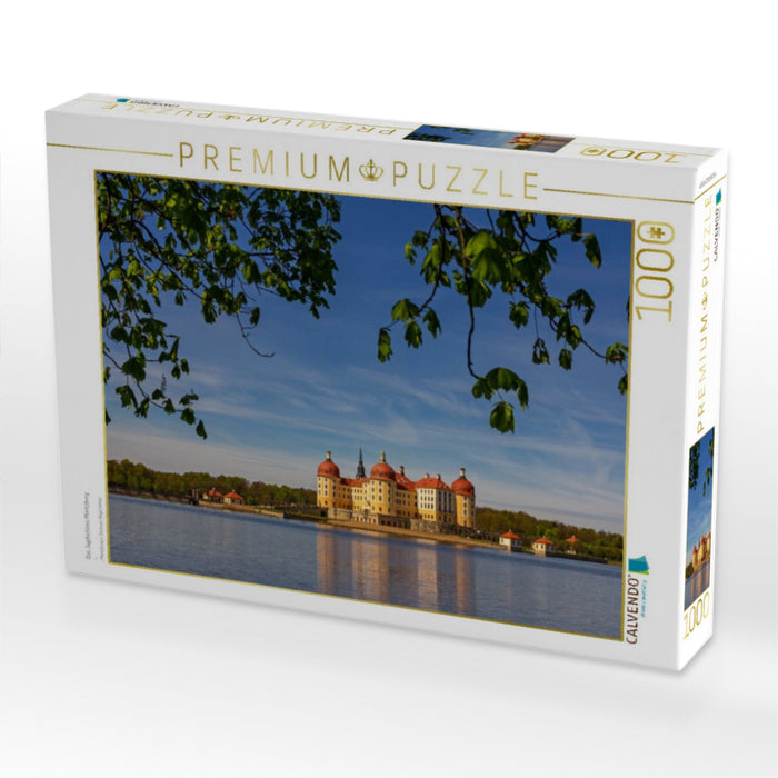 Das Jagdschloss Moritzburg - CALVENDO Foto-Puzzle'