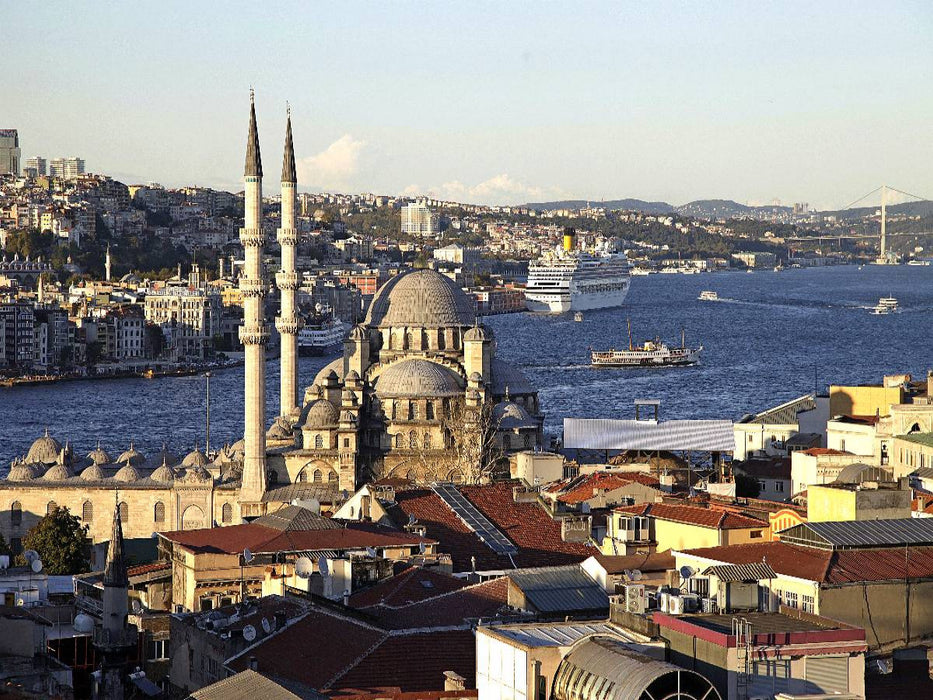 Istanbul - Süleymaniye-Moschee - CALVENDO Foto-Puzzle'