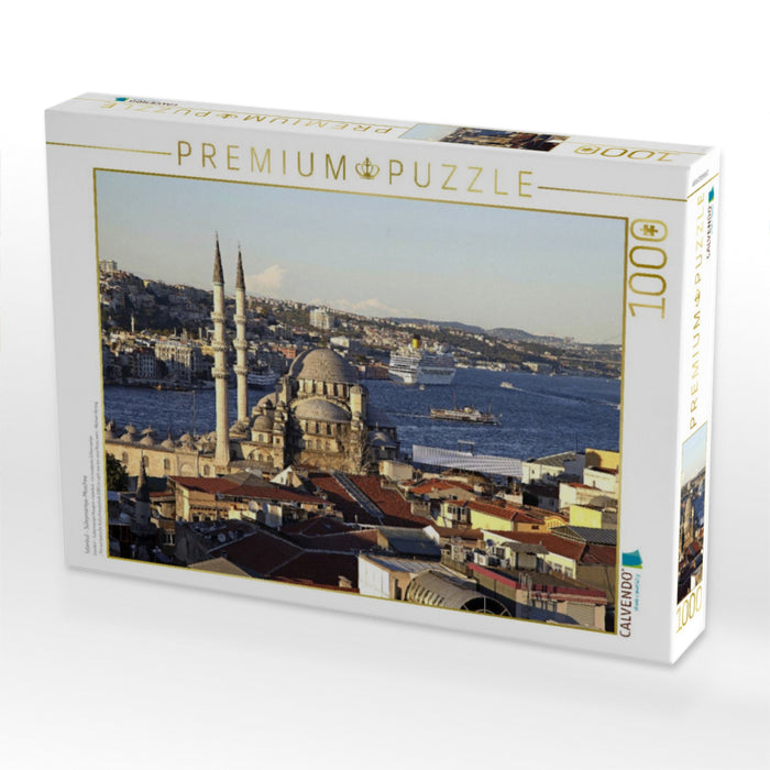 Istanbul - Süleymaniye-Moschee - CALVENDO Foto-Puzzle'