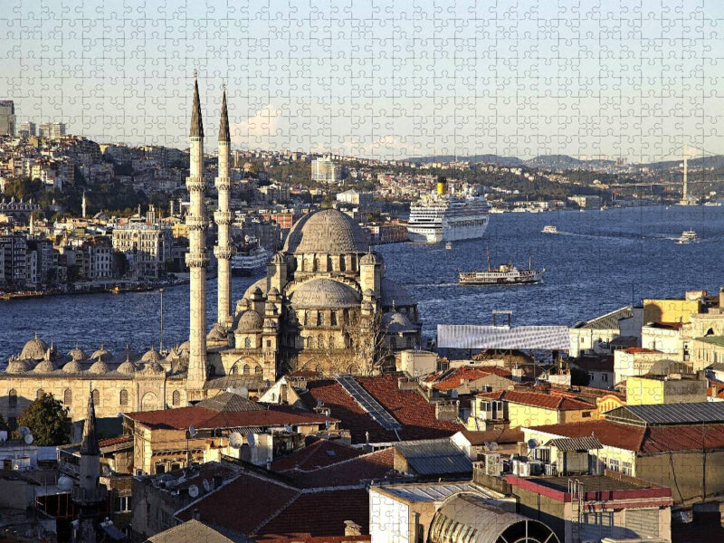 Istanbul - Süleymaniye-Moschee - CALVENDO Foto-Puzzle'