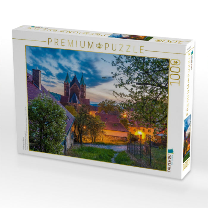 Freyburg am Abend - CALVENDO Foto-Puzzle'