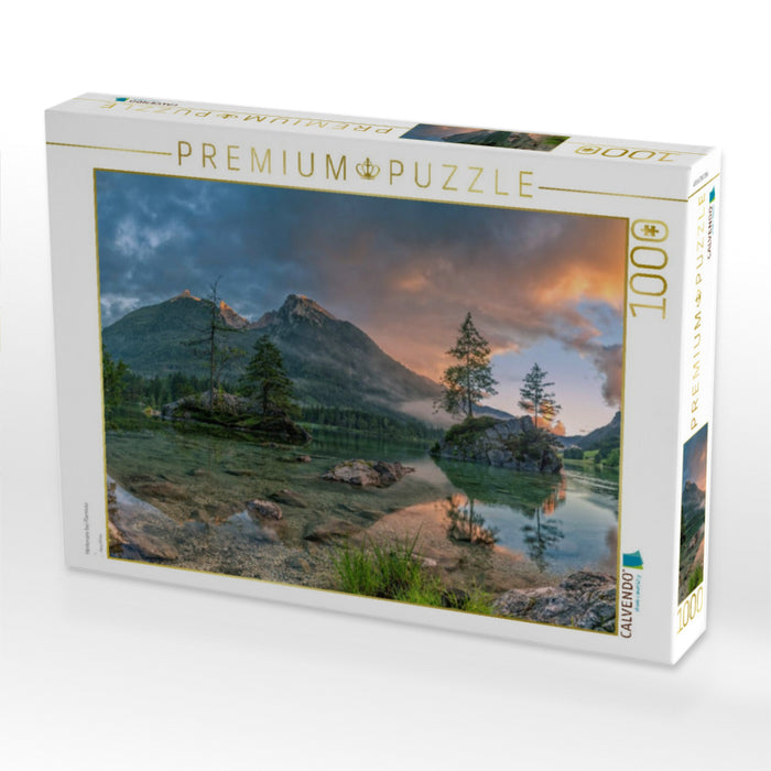 Hintersee bei Ramsau - CALVENDO Foto-Puzzle'