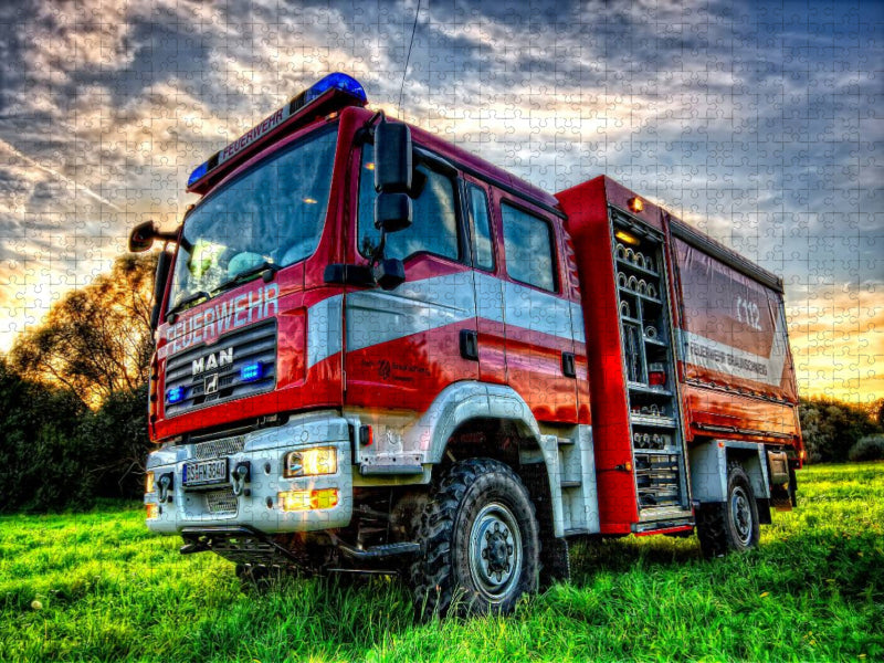 GW2 Logistik FF BS-Rühme - CALVENDO Foto-Puzzle'