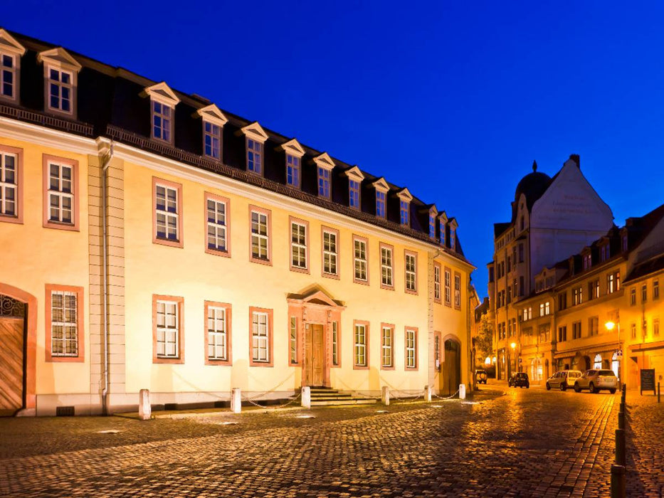 Goethes Wohnhaus mit Nationalmuseum in Weimar - CALVENDO Foto-Puzzle'