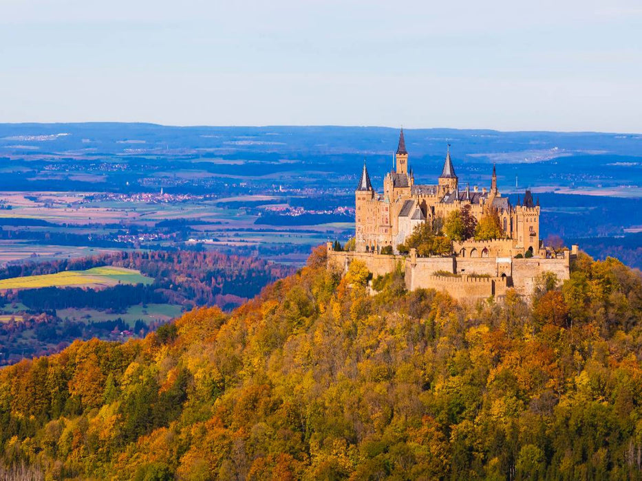 Burg Hohenzollern bei Hechingen - CALVENDO Foto-Puzzle'