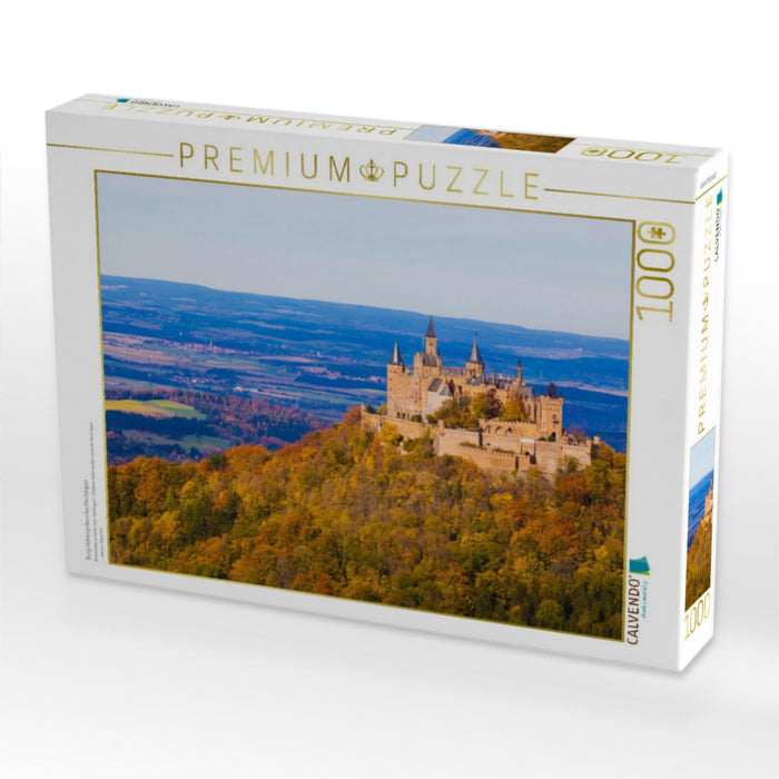 Burg Hohenzollern bei Hechingen - CALVENDO Foto-Puzzle'