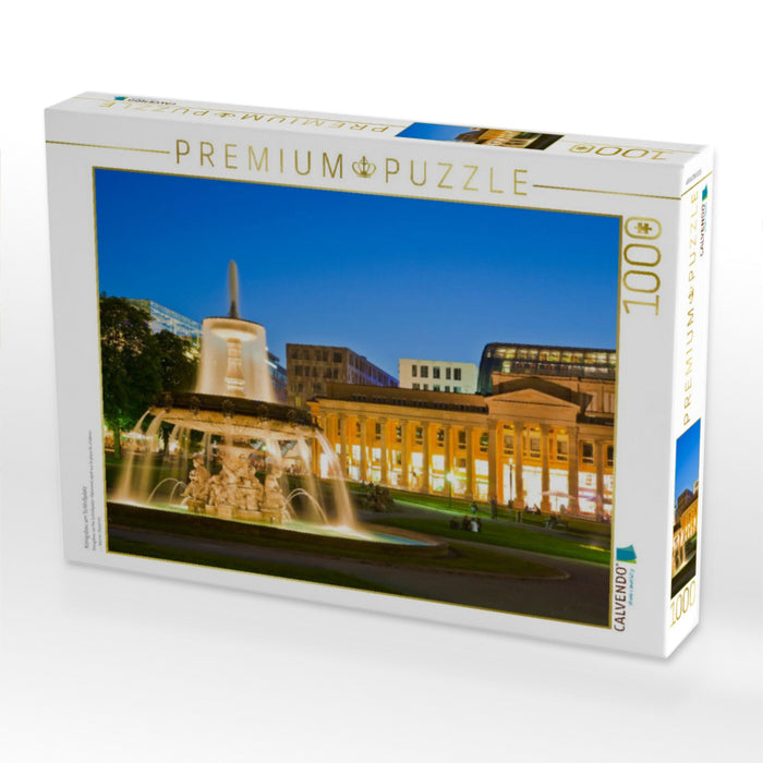 Königsbau am Schloßplatz - CALVENDO Foto-Puzzle'