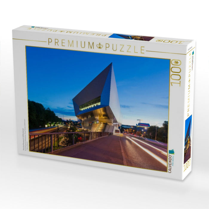 Porsche Museum in Zuffenhausen - CALVENDO Foto-Puzzle'