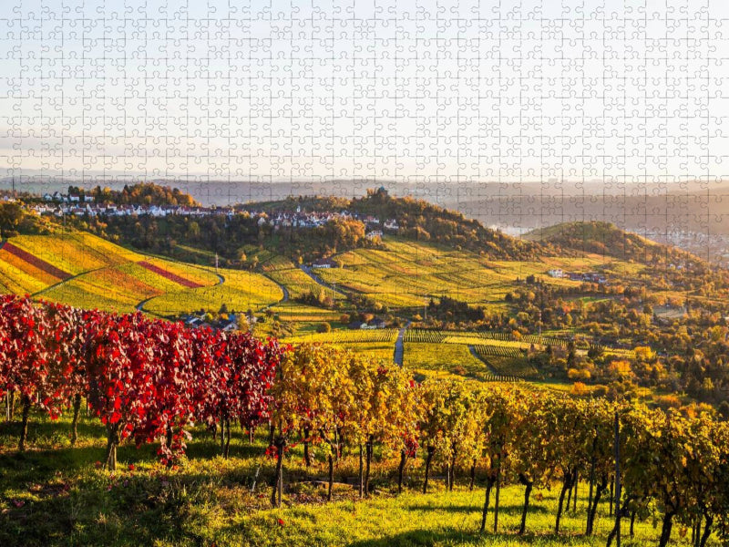 Rotenberg mit der Grabkapelle auf dem Württemberg - CALVENDO Foto-Puzzle'
