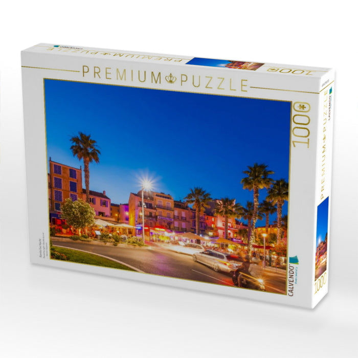 Bandol bei Nacht - CALVENDO Foto-Puzzle'