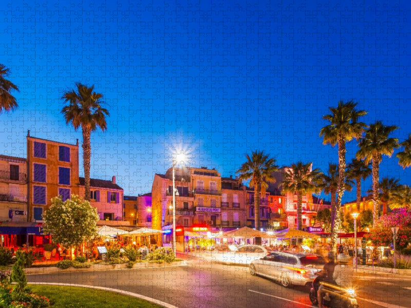 Bandol bei Nacht - CALVENDO Foto-Puzzle'
