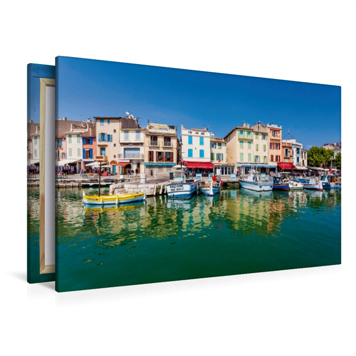 Premium Textil-Leinwand Cassis
