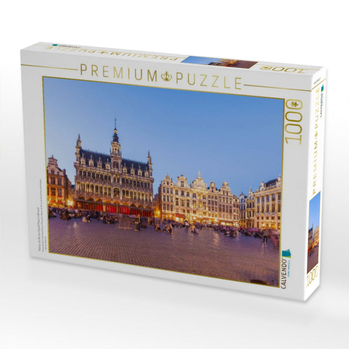 Maison du Roi am Grand Place in Brüssel - CALVENDO Foto-Puzzle'