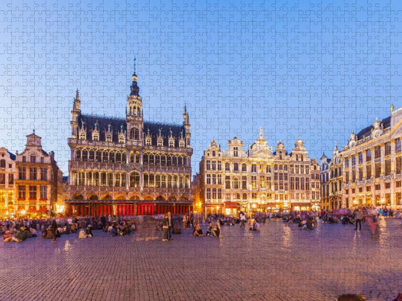 Maison du Roi am Grand Place in Brüssel - CALVENDO Foto-Puzzle'