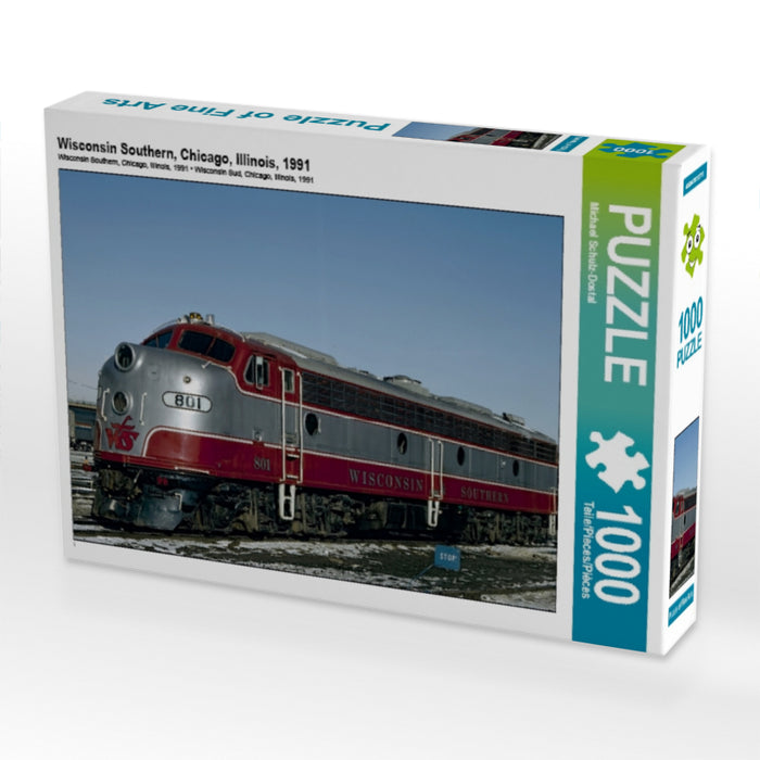 Wisconsin Southern, Chicago, Illinois, 1991 1000 Teile Puzzle quer - CALVENDO Foto-Puzzle'