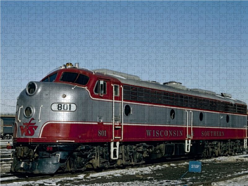 Wisconsin Southern, Chicago, Illinois, 1991 1000 Teile Puzzle quer - CALVENDO Foto-Puzzle'