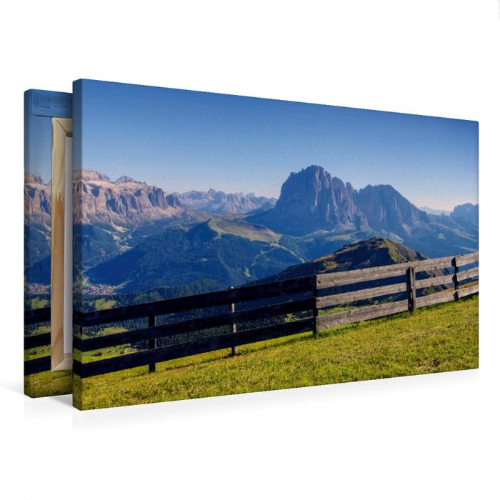 Premium Textil-Leinwand Lang- und Plattkofel