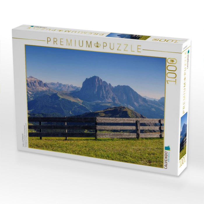 Lang- und Plattkofel - CALVENDO Foto-Puzzle'