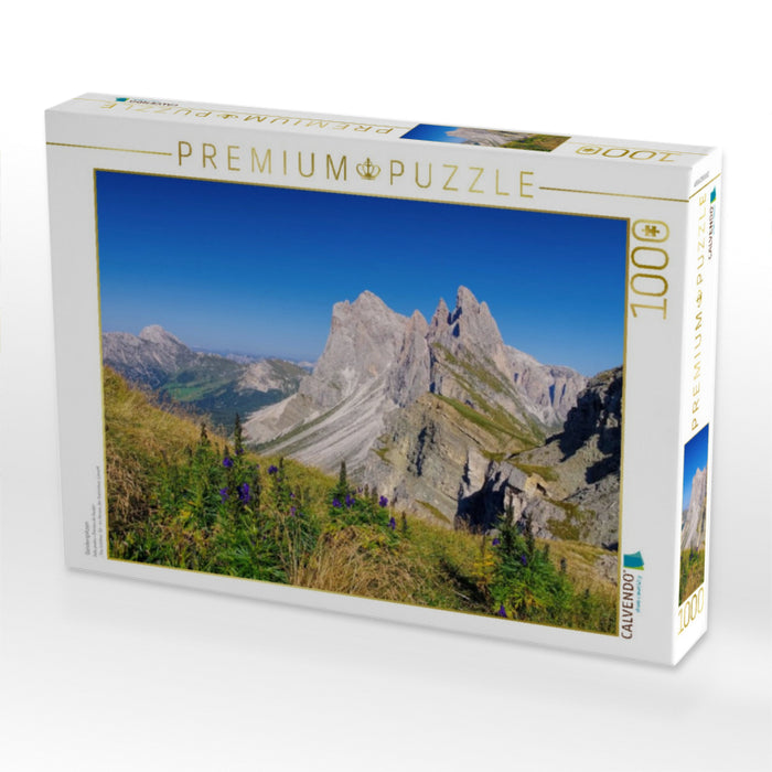 Geislerspitzen - CALVENDO Foto-Puzzle'