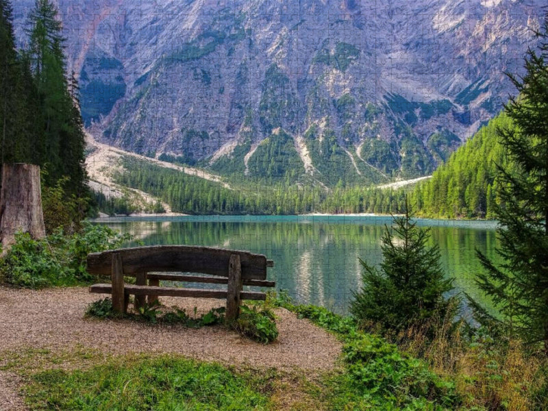 Pragser Wildsee - CALVENDO Foto-Puzzle'