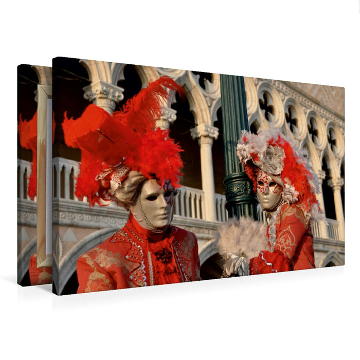 Premium Textil-Leinwand Januar