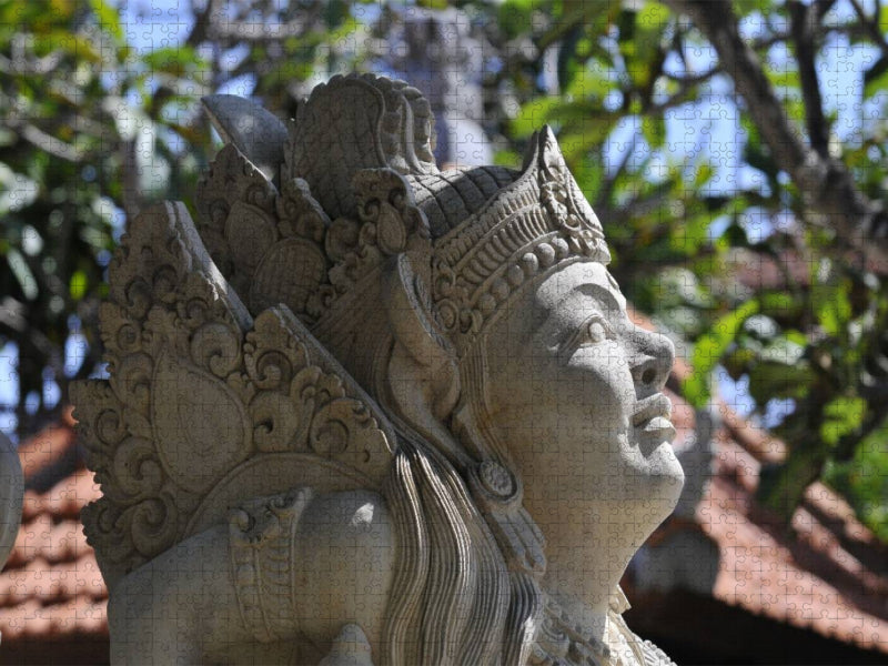 Statue auf Bali - CALVENDO Foto-Puzzle'