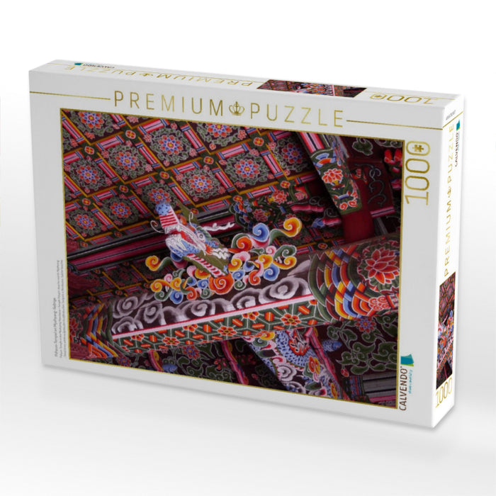 Pohyun-Tempel im Myohyang-Gebirge - CALVENDO Foto-Puzzle'