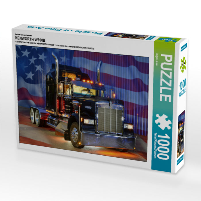 Ein Motiv aus dem Kalender KENWORTH W900B 1000 Teile Puzzle quer - CALVENDO Foto-Puzzle'