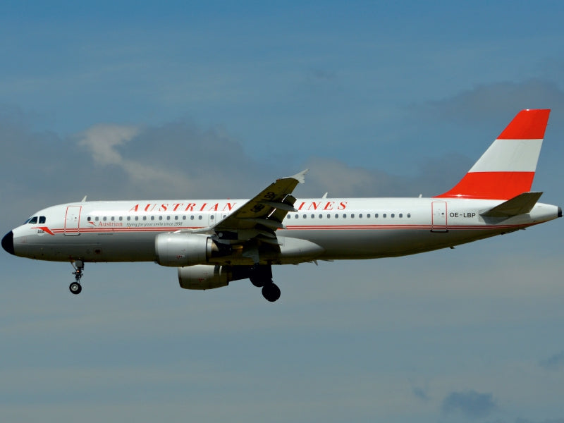 Austrian Airlines - Airbus A320 1000 Teile Puzzle quer - CALVENDO Foto-Puzzle'