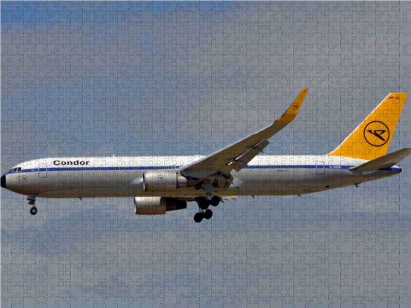Condor - Boeing 767 - Puzzle photo CALVENDO 