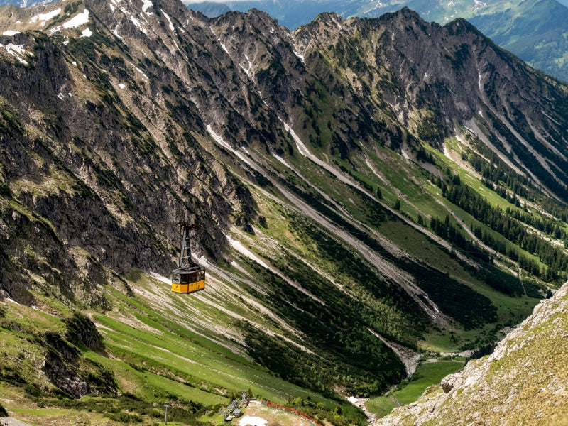 Nebelhornbahn 1000 Teile Puzzle quer - CALVENDO Foto-Puzzle'