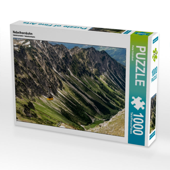 Nebelhornbahn 1000 Teile Puzzle quer - CALVENDO Foto-Puzzle'