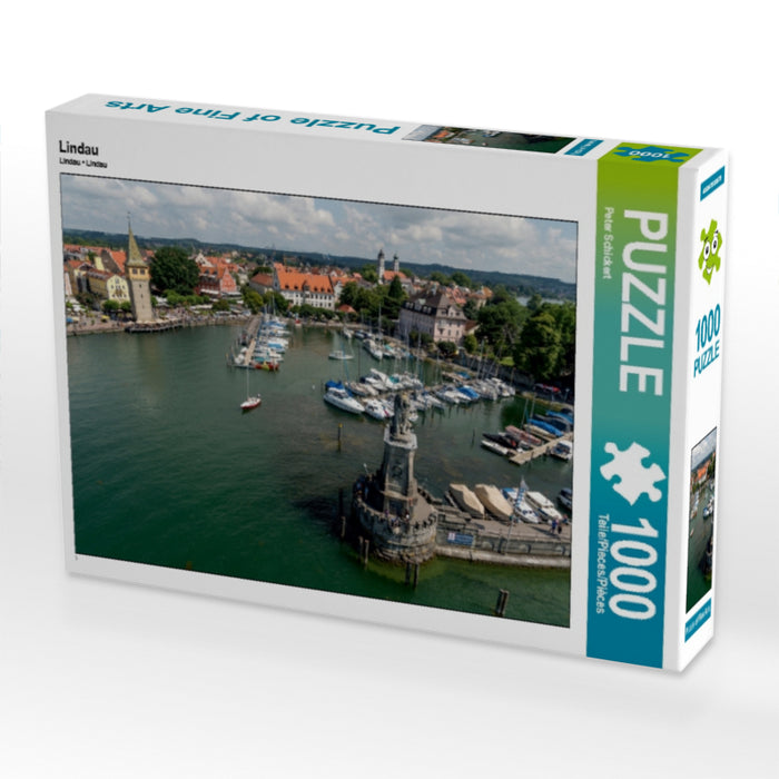 Lindau 1000 Teile Puzzle quer - CALVENDO Foto-Puzzle'