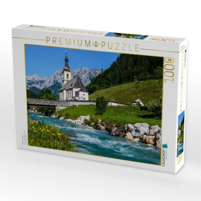 Ramsau - Alpen - CALVENDO Foto-Puzzle'