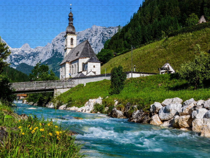 Ramsau - Alpen - CALVENDO Foto-Puzzle'