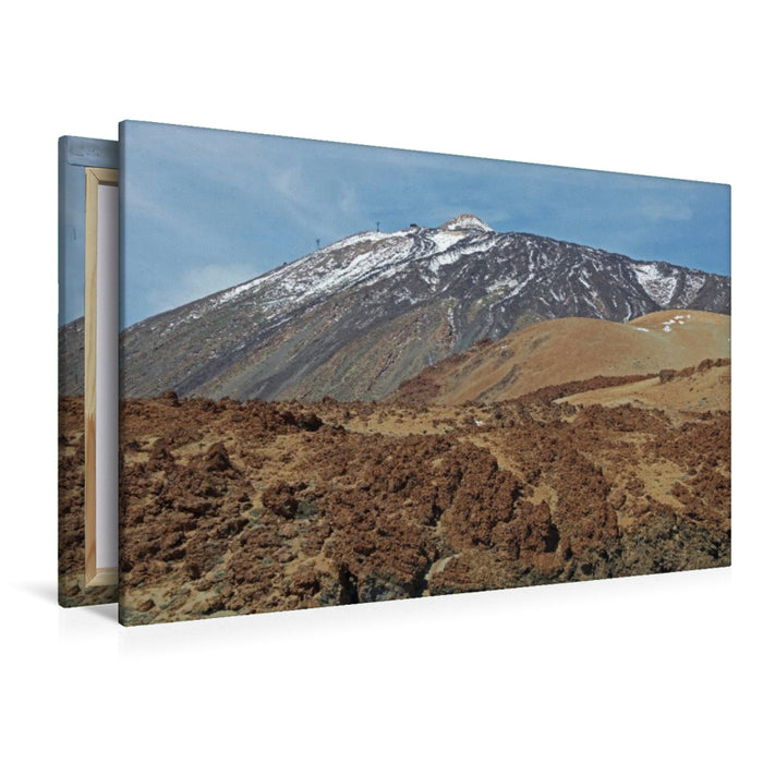 Premium Textil-Leinwand Teneriffa (Pico del Teide)