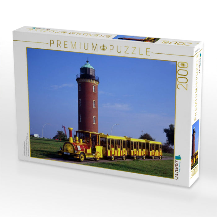 Leuchtturm Cuxhaven - CALVENDO Foto-Puzzle'