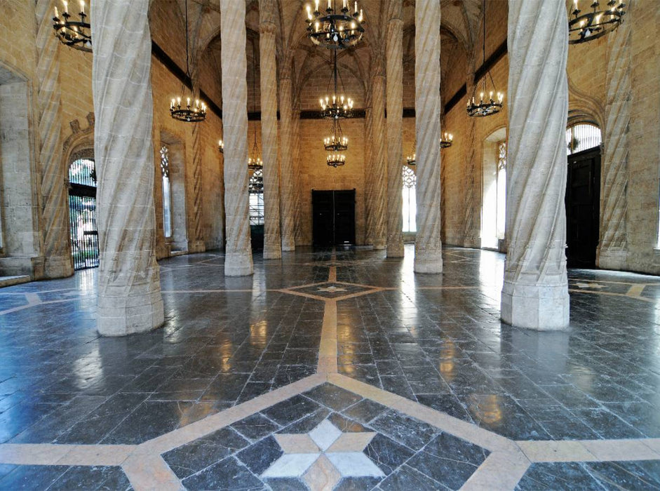 La Lonja de la Seda, ehemalige Seidenbörse - CALVENDO Foto-Puzzle'