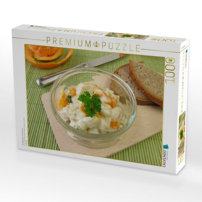 Geflügelsalat mit Mandarine - CALVENDO Foto-Puzzle'
