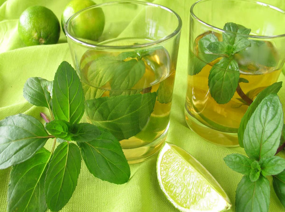 Eistee mit Zitronenminze - CALVENDO Foto-Puzzle'