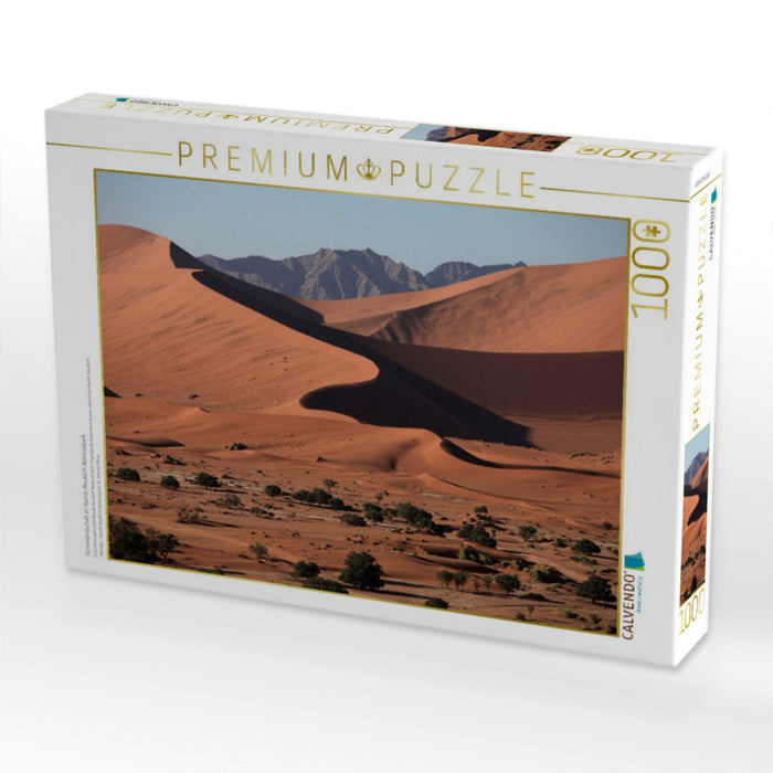 Dünenlandschaft im Namib-Naukluft-Nationalpark - CALVENDO Foto-Puzzle'