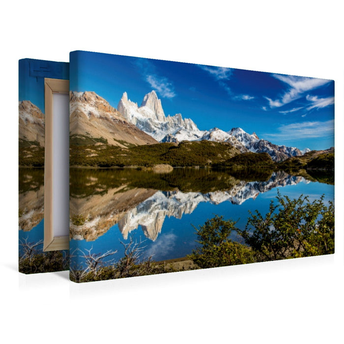 Premium Textil-Leinwand Laguna Capri